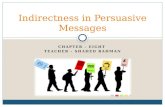 Indirectness in Persuasive Messages