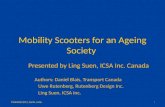 Mobility  Scooters for an  Ageing  Society