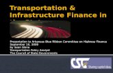 Transportation & Infrastructure Finance in the States