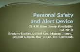 Personal Safety and Alert Device
