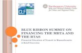 Blue Ribbon Summit on Financing the MBTA and the RTAs