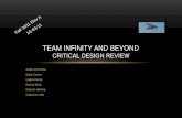 Team Infinity and Beyond Critical Design Review