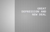 Great Depression and New Deal