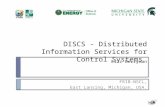 DISCS - Distributed Information Services for Control Systems