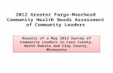 2012 Greater Fargo-Moorhead Community Health Needs Assessment of  Community Leaders