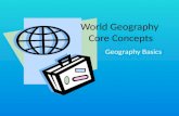 World Geography  Core Concepts