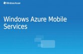 Windows  Azure Mobile Services