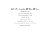 UNIT 8 Art Direction  28 th  May -10 th  June ①Research 2 nd  May  ②Technical Drawing 9 th  May  ③ White Card Model 16 th  May ④ Costing 30 th May