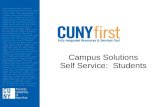 Campus Solutions Self Service:  Students