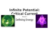 Infinite Potential: Critical  Current