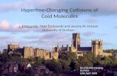 Hyperfine-Changing Collisions of Cold Molecules