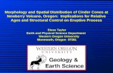 Morphology and Spatial Distribution of Cinder Cones at Newberry Volcano, Oregon:  Implications for Relative Ages and Structural Control on Eruptive Process