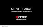 STEVE PEARCE CHANNEL MARKETING MANAGER
