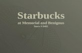 Starbucks  at Memorial and Benignus Store # 6401