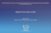 Digital Preservation at INIS