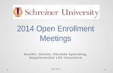 2014 Open Enrollment Meetings