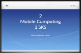 2 Mobile Computing 2 SKS