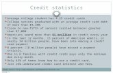 Credit statistics