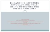 Enhancing attorney advocacy for Well-Being outcomes for foster children