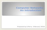 Computer Networks An Introduction