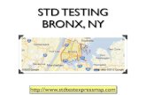 STD Testing Bronx