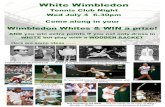 Wimbledon Whites