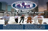 Peddie Roofing 20 Years - April 2014
