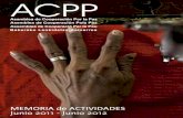 Memoria de ACPP Junio 2011 - Junio 2012
