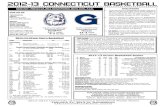 UConn vs. Georgetown MBB Media Notes