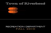 Town of Riverhead 2010 Fall Recreation Brochure