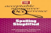 Spelling Simplified (Study Smart)