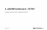 Getting Started with LabWindows/CVI
