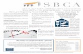 SBCA Weekly Newsletter 12/26/12