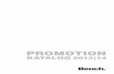 Bench Promotion Katalog 2013