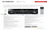 Yamaha AV Reciever RX-V773