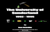 The University of Sunderland 1992 - 1995