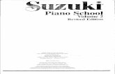 Suzuki Piano Vol 2