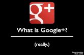 Para que sirve realmente Google +?