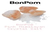 BonPom Newsletter 18 - Himalayan Salt