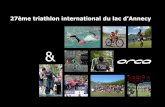 Dossier de partenariat Orca - Triathlon International du lac d'Annecy 2014