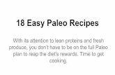 10 easy paleo recipes