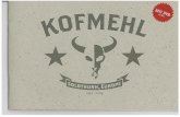 Brosch¼re Kulturfabrik Kofmehl 1992 - 1994