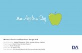 An Apple a Day - A Healthcare Service Design Project