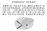 David Foster Wallace's "Roger Federer as religious experience" as religious experience
