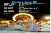CVJC Blossom Time Friday Schedule 2011