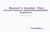 2011 Downloadable Games Buyer's Guide