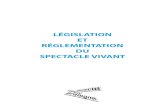 Législation et réglementation du spectacle vivant