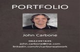 John Carbone - Portfolio