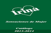 IRINA Fajas catálogo 2013 - 2014
