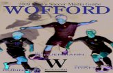 2009 Wofford Men's Soccer Media Guide